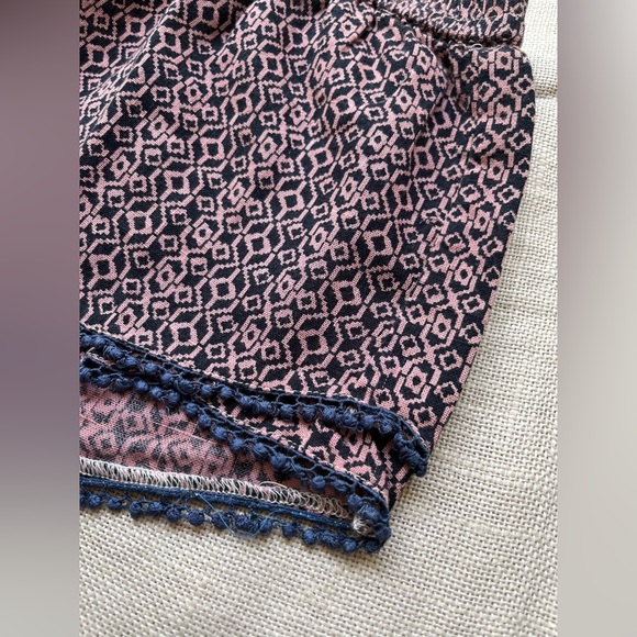 NWOT Boho Aztec Print Bootie Shorts / Booty Shorts - Picture 2 of 3